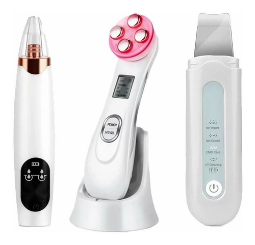 Depurador Facial De 3 Kits, Ems, Eliminación Del Acné