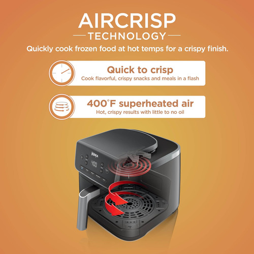 Ninja Air Fryer Pro 5-in-1, 5 Qt Capacidad, Air Fry, Asado,