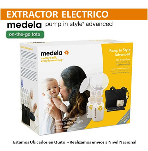 Imagen 2 de 2 de Extractor Leche Materna Electrico Saca Leche Medela Hospital