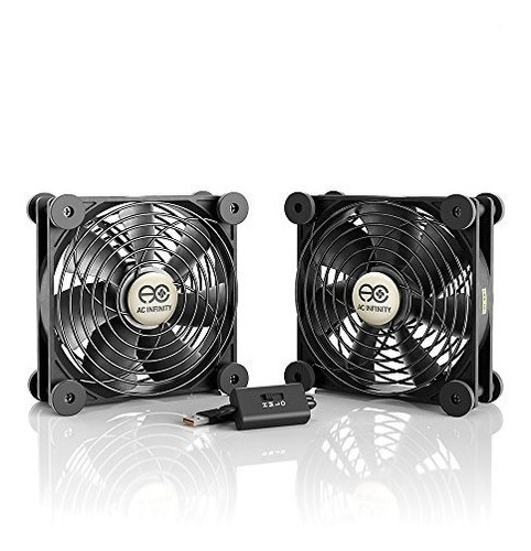 Ac Infinity Multifan S7, Ventilador Silencioso De 120 Mm Usb