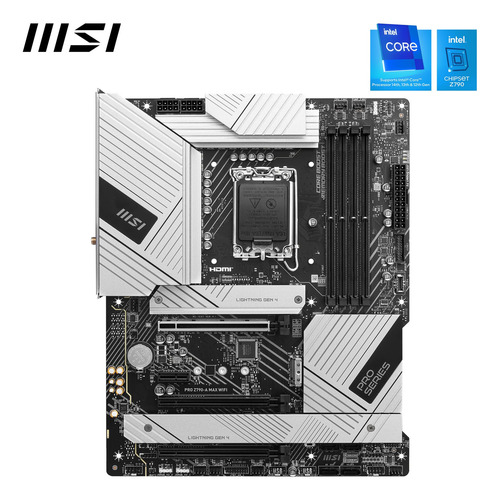 Placa Madre Msi Pro Z790-a Max Wifi Proseries Atx Ddr5