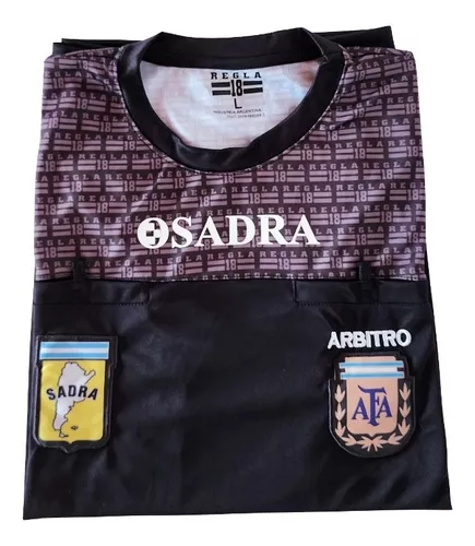 Camiseta Arbitro Regla18 - Modelo Nacional