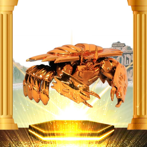 Imagen 4 de 6 de Caballeros Del Zodiaco Armaduras Doradas Figura Coleccion
