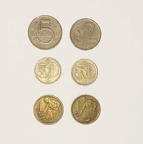Moneda De Checoslovaquia Coleccion Desde 1973
