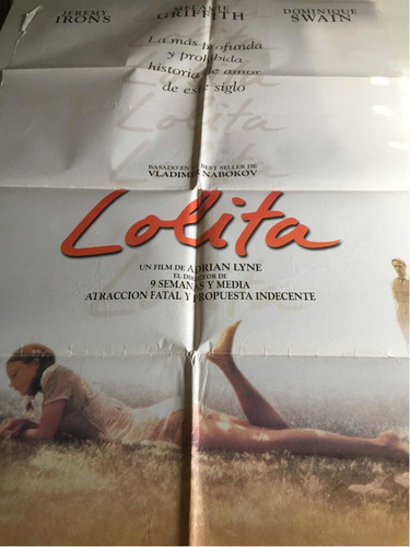 Poster Lolita -jeremy Irons Original 