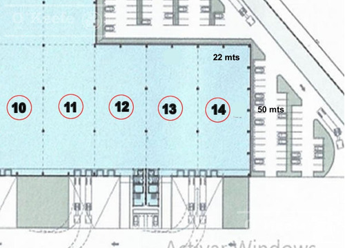 Imagen 13 de 18 de Depositos - Galpones Aaa En Alquiler Modulos De 1.100 M2 - Rotonda Gutierrez - Florencio Varela