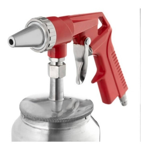 Pistola Arenadora Neumatica P/ Trabajos Pequeños Ps-7 Red A6