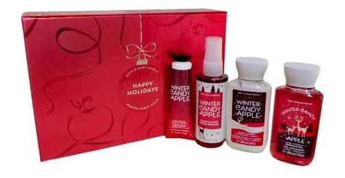 Set Winter Candy Apple Mini Bath&bodyworks 