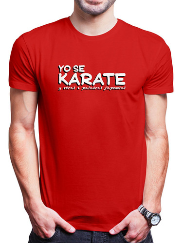Polo Varon Yo Se Karate (d0953 Boleto.store)