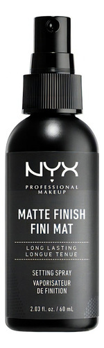 Fixador de maquiagem fosco Nyx Setting Spray 60ml