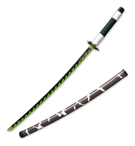 Katana Espada Metal Sanemi Demon Slayer Kimetsu No Yaiba