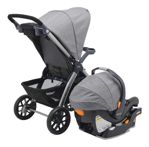 Imagen 4 de 9 de Chicco Coche Bravo Duo Con Huevito Keyfit Y Base Creciendo