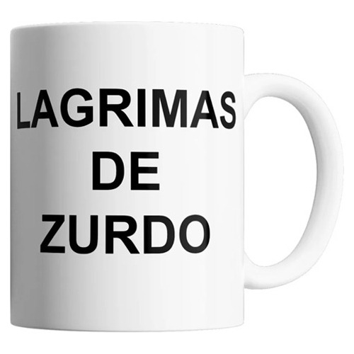Taza De Cafe Ceramica - Lagrimas De Zurdo
