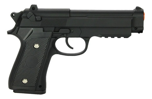 Combo Pt92 Airsoft 6mm Policial + Algema + Coldre + Munição