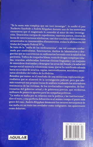 Remedios Que Matan Andres Klipphan A99 (Usado)