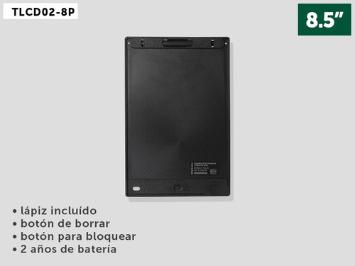 Pizarra Magica Tableta Lcd Dibujo Escritura Lapiz 50 Piezas