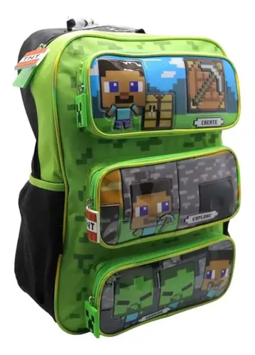 MOCHILA MINECRAFT CREEPER – Gameplanet