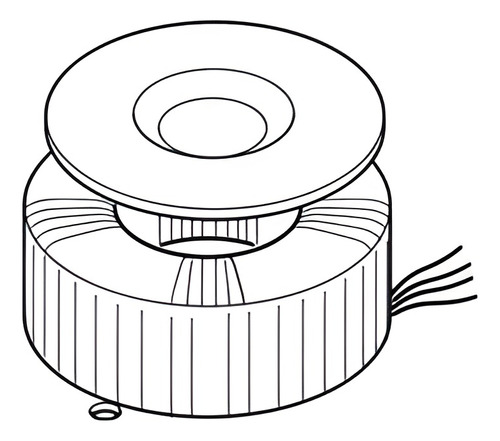 Transformador Toroidal 250va 24vac/230vac Cardin