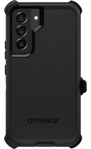 Carcasa Otterbox Defender Para Samsung Galaxy - Color Negro Funda Antigolpe (s24,s23,s22) Modelos Normal Plus Y Ultra