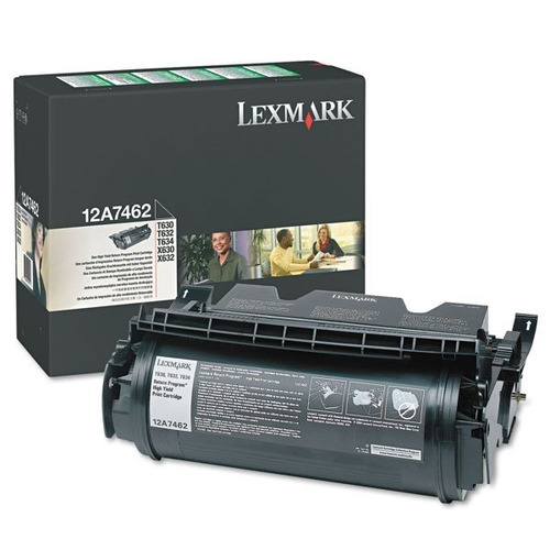 Toner Lexmark T630 T632 T634 X630 X632 630 632 634 12a7462