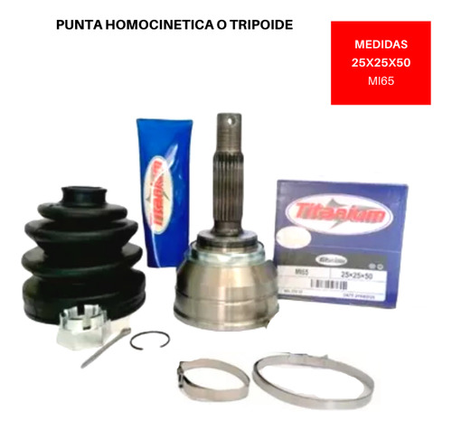 Punta Tripoide Compatible Hyundai Elantra 1.8 16v 1992 1995