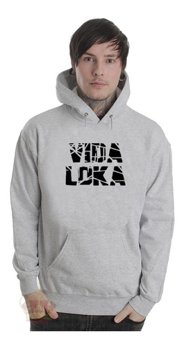 Blusa Racionais Mc's Vida Loka Rap Gueto Moletom Canguru