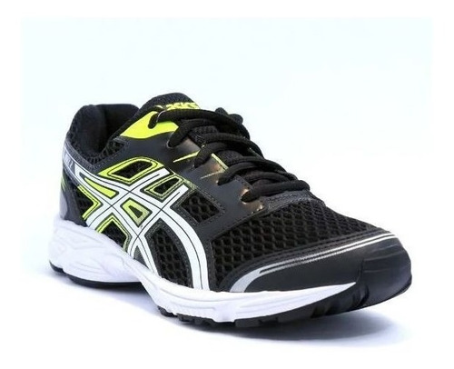 Tênis Asics Buzz 2 Gs Black/white Yellow Original