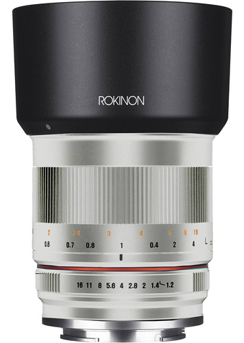 Rokinon 50mm F/1.2 Lente Para Micro Four Thirds (silver)