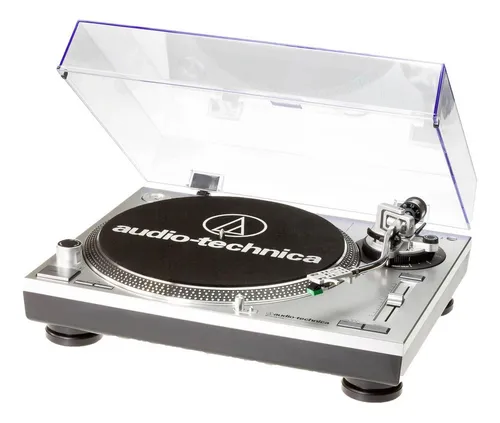 Tornamesa Audio Technica Profesional Motor Directo Gris Meses