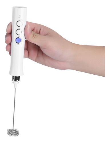 Espumador De Leche Eléctrico Portátil Usb Egg Beater, Agitad