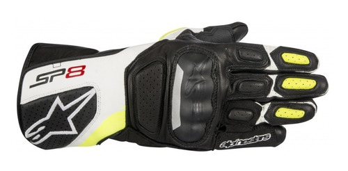Imagen 1 de 5 de Guante Moto Pista Calle Alpinestars Sp-8 V2 Glove 125