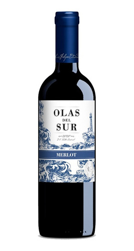 Olas Del Sur Vino Merlot 750 Ml - mL a $47