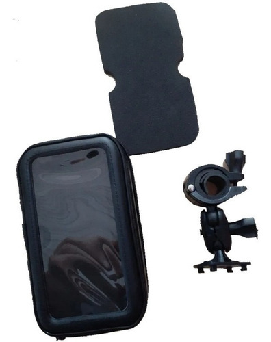 Imagen 4 de 8 de Bolso Porta Celular Bicicleta Alforja Cartuchera Manubrio