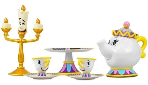 Imagen 3 de 3 de Juego De Te Juego De Té La Bella Y La Bestia Niñas Juguetes