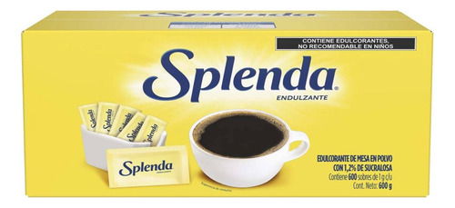 Endulzante Splenda Sobres De 1 G C/u