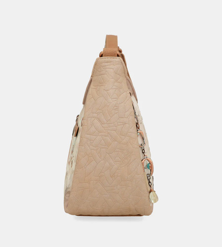 Bolsa Bandolera Anekke Memories Mod. 40803-481 Multicolor Temático Níquel Multicolor