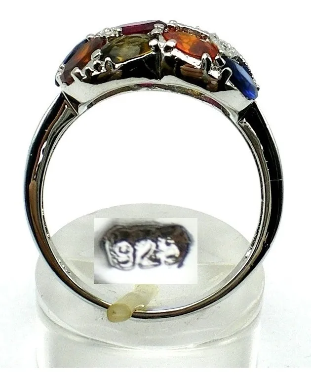 Anillo De Plata 925 Rodinada Corazon