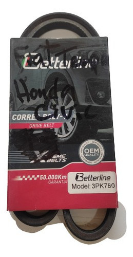 Correa 3pk780 Fiat Tempra 2.0 8v/honda Civic Cxr