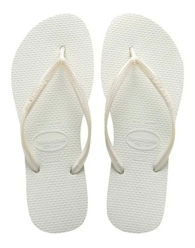 Ojotas Havaianas Slim Blancas Mujer Original - Potenza Shop