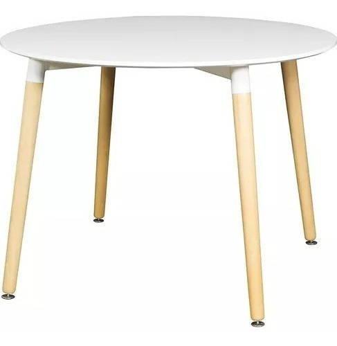 Juego De Comedor Mesa Eames 90 Cm + 2 Sillas Tulip 