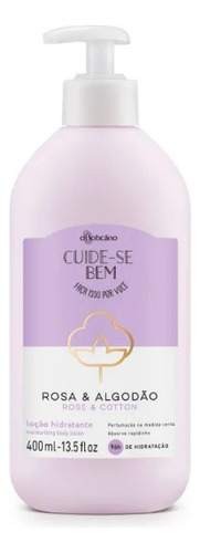Cuide-se Bem Rosa E Algodão Kit Presente Feminino Boticário