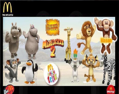 Maurice The Aye-aye Madagascar 2 De Mcdonalds (Usado)
