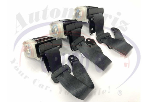 Kit Cinturones Traseros Nissan Versa Originales 12/19