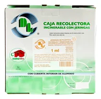 Comprar 50 Jeringas Para Vacunación 1 Ml Hepatitis B Con Doble Aguja