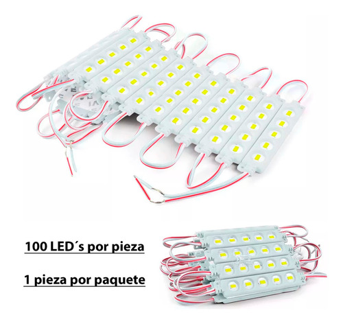 Luz Led Modulo 5030 Blanco Publicidad Iluminacion Ips65 20pz Luz Blanco neutro