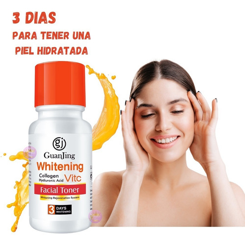 Tónico Facial Hidratante Con Vitamina C Y Colágeno