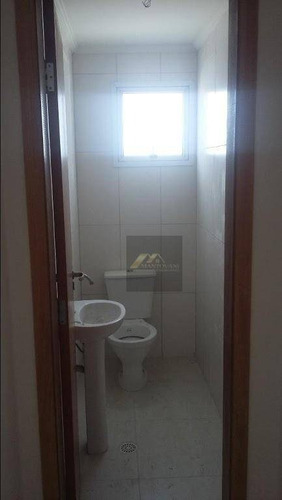 Imagem 10 de 30 de Cobertura Com 3 Dormitórios À Venda, 170 M² Por R$ 910.000 - Vila Caiçara - Praia Grande/sp - Co0010