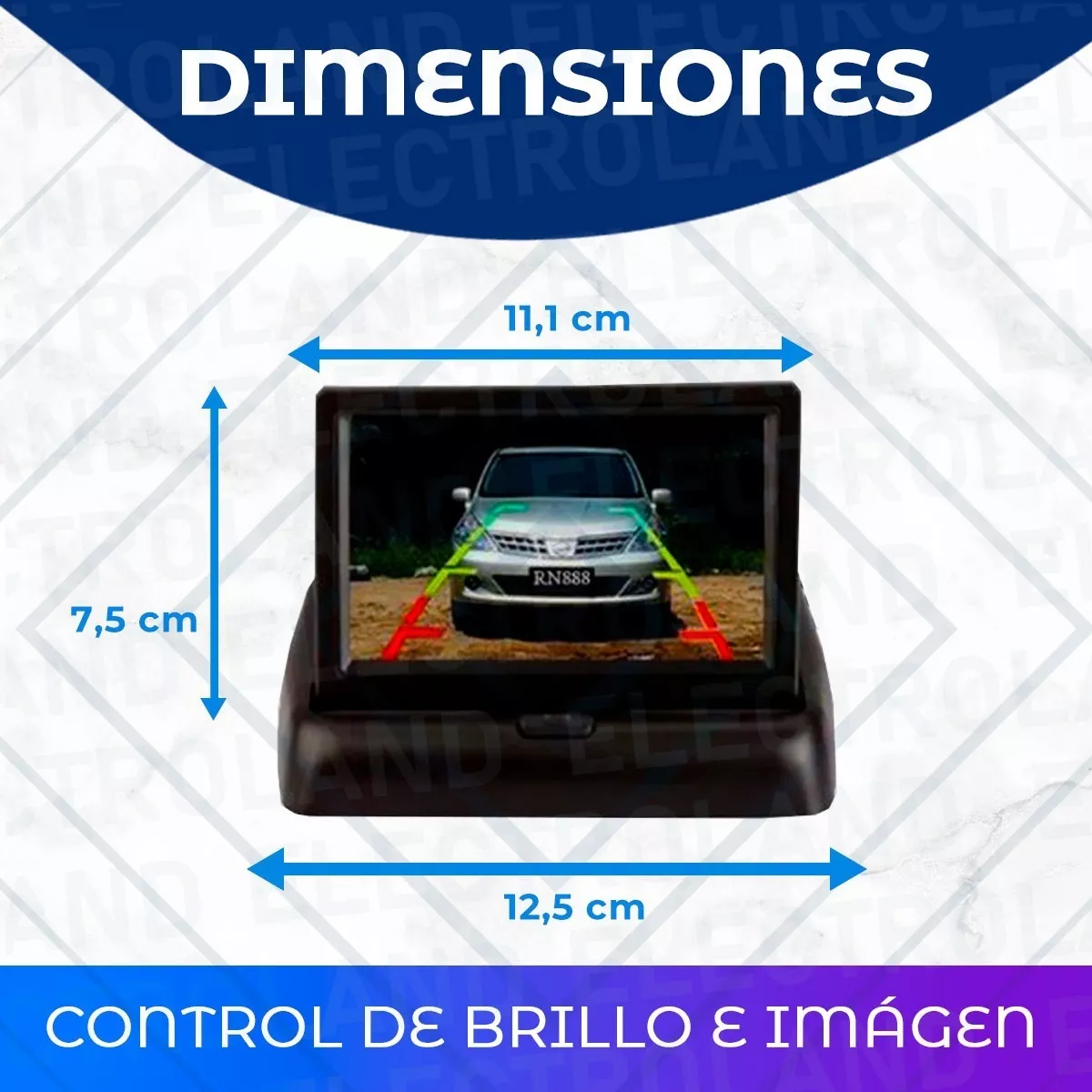 Segunda imagen para búsqueda de kit camara de retroceso tracker