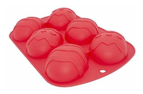 Cherion 2pc Silicone 6-cavity Easter Egg Shaped Bakeware Mol