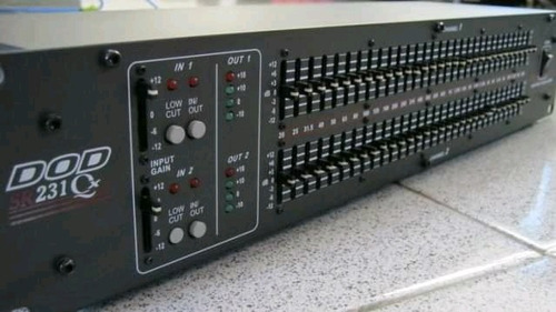 Imagen 1 de 2 de Ecualizador De Audio Profesional Dod Sr231xlr